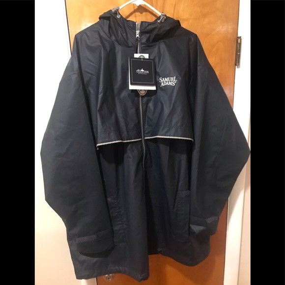 Charles River Apparel Other - Charles River Rain Jacket w/ Sam Adam’s Beer Logo